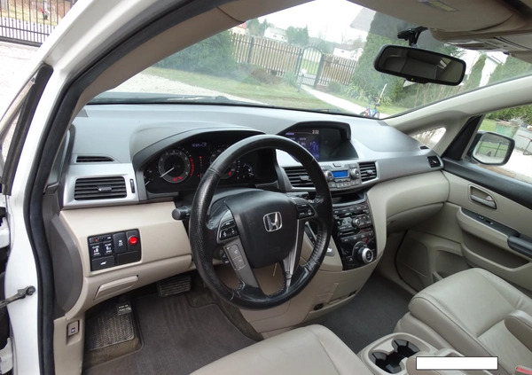 Honda Odyssey cena 59900 przebieg: 214000, rok produkcji 2012 z Siedlce małe 301